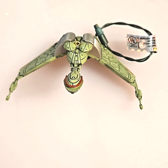 Star Trek the Next Generation Klingon Bird of Prey 1994 Hallmark Collectible - Picture 2 of 12